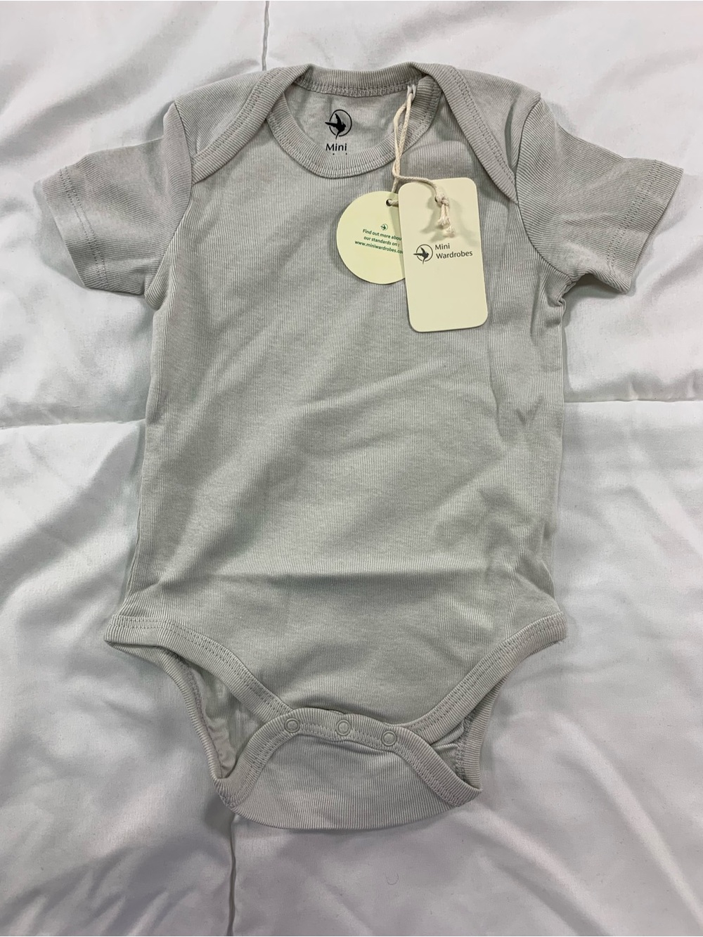 New mini wardrobes bodysuit side 6-12M